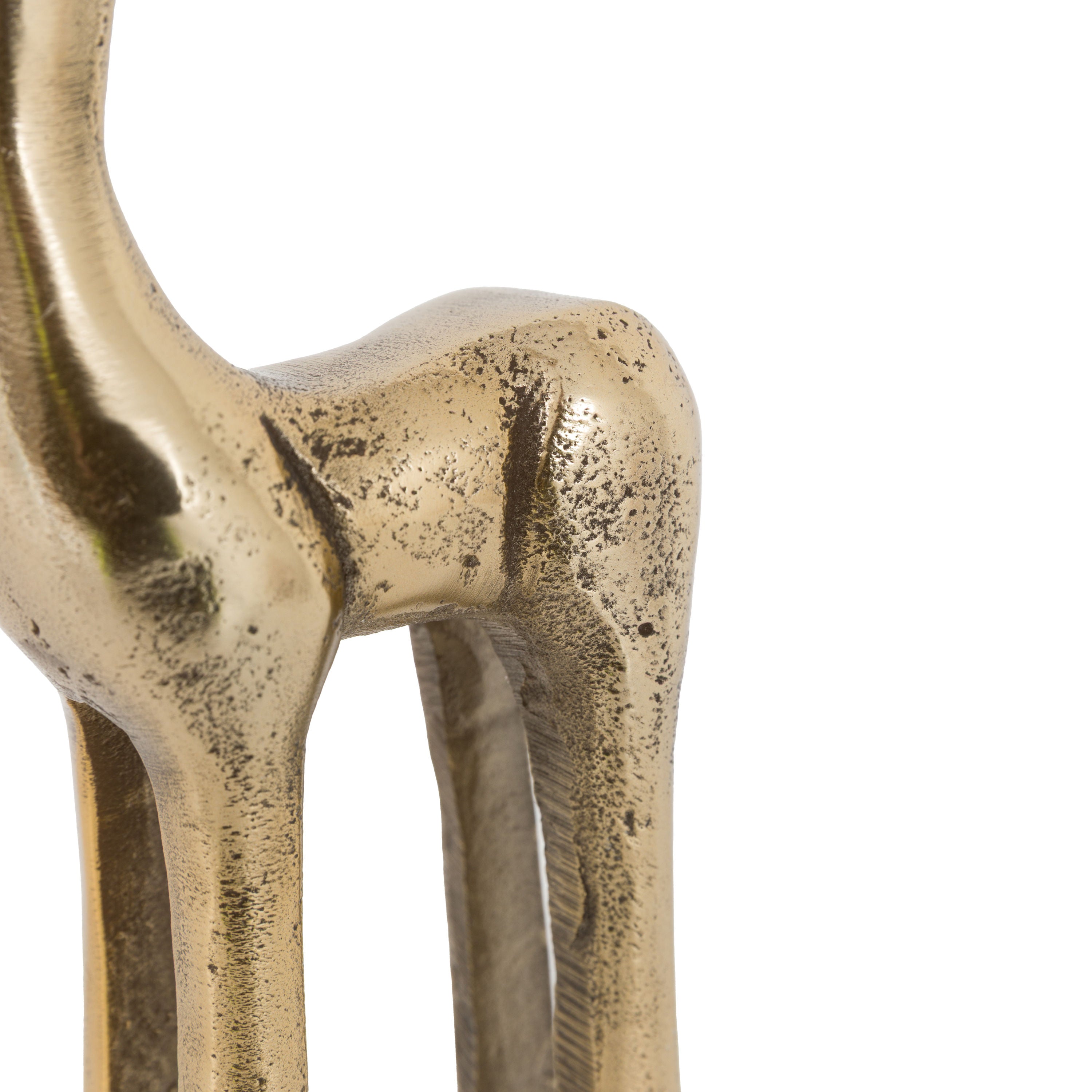 Stag Antique Gold Decoration